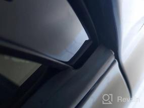 img 5 attached to Улучшите свою Toyota Corolla 2009-2012 годов с помощью 4 шт. хромированного уплотнения окна автомобиля, ремня уплотнения молдинга окна автомобиля, идеально заменяет номер детали: 75710-02210 для моделей седана