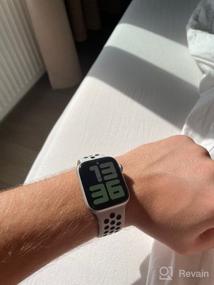 img 8 attached to Восстановленные Apple Watch SE в корпусе из золотистого алюминия с 📱 GPS + сотовой связью и розовым спортивным ремешком Pink Sand - 40 мм.