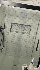 img 7 attached to Brushed Nickel KES 10 Inch Rain Shower System With Handheld Spray & Pressure Balance Faucets - XB6230-BN