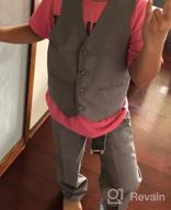 img 1 attached to Spring Notion 2 Piece Light Grey C Boys' Clothing review by Flee Pannell