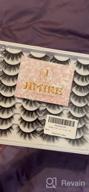img 1 attached to Get The Perfect Look With JIMIRE'S Russian Strip Volume Eyelashes In Wispy Fluffy DD Curl - Natural Lashes Pack Of 16 Pairs review by April Medellin