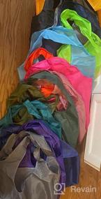 img 8 attached to 20 Pack BeeGreen Christmas Reusable Grocery Shopping Bags - Heavy Duty, Extra Large & Machine Washable!
