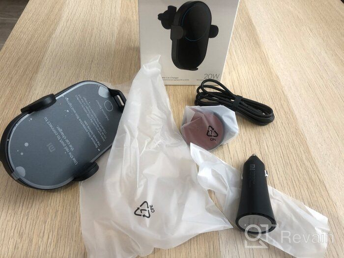 img 3 attached to Xiaomi Wireless Car Charger 20W Black Wireless Charger Holder review by Riko Doi ᠌