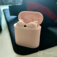 img 1 attached to Haylou Moripods True Wireless Earbuds Bluetooth V5.2 Headphones - Qualcomm QCC3040 TWS Stereo Earphones, 4-Mic Enc and CVC 8.0 Noise Cancellation, aptX Adaptive, 24-Hour Playtime (Pink) review by Cam Vi ᠌