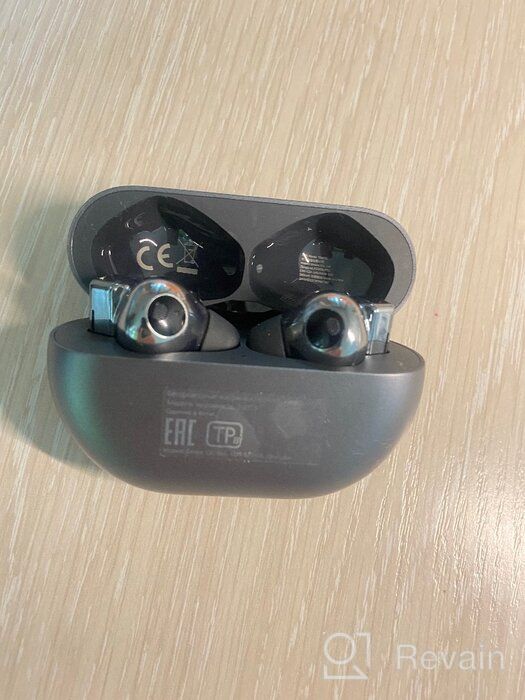 img 1 attached to 🎧 Huawei FreeBuds Pro Earbuds with Advanced Noise Cancellation, Bluetooth 5.2, and 3-Mic System for iOS and Android (Carbon Black) review by Anastazja Jdrzejewsk ᠌