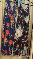 img 1 attached to Women'S Summer Floral Maxi Dress - Sherosa V Neck Sleeveless Casual Printed review by Matthew Mosley
