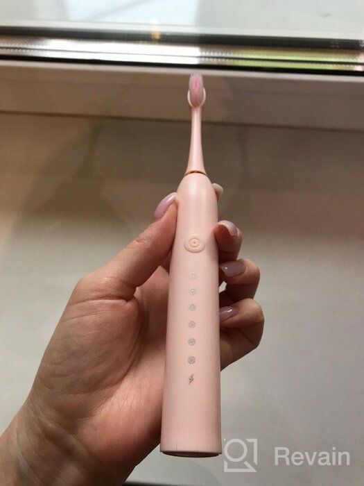 img 3 attached to Advanced Sonic Toothbrush Kit: 3 Attachments, 5 Modes for Whitening and Caries Prevention review by Anastazja Szuba ᠌