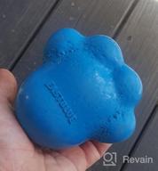 img 1 attached to Durable Dog Treat Dispensing Toys For Aggressive Chewers - EastBlue Natural Rubber Ball Puzzle Toy, Almost Indestructible Fetch And Chase Game For Medium To Large Dogs. review by Kaylon Mackey