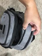 img 1 attached to Business 15.6Inch Laptop Backpack | Anti-Theft School Bookbag | Grey review by Dominic Kimbro