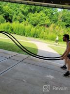 img 1 attached to Level Up Your Fitness Game With Perantlb Heavy Battle Rope - Durable Nylon Sleeve And Anchor Strap Kit Included review by Joe Lara