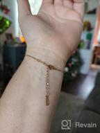 img 1 attached to 🙏 Rose Gold and Silver Sideways Cross Bracelets by WDSHOW review by Chris Bradford