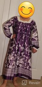 img 7 attached to Soft & Comfy AVIIER Nightgowns For Women - Long Sleeve Pajamas Dress W/ Pockets (S-XXL)