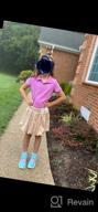 img 1 attached to Freebily's Elegant Pleated Uniform Bowknot Girls' Skirts & Skorts: Classic Style for Stylish Comfort review by Teresa Sparks