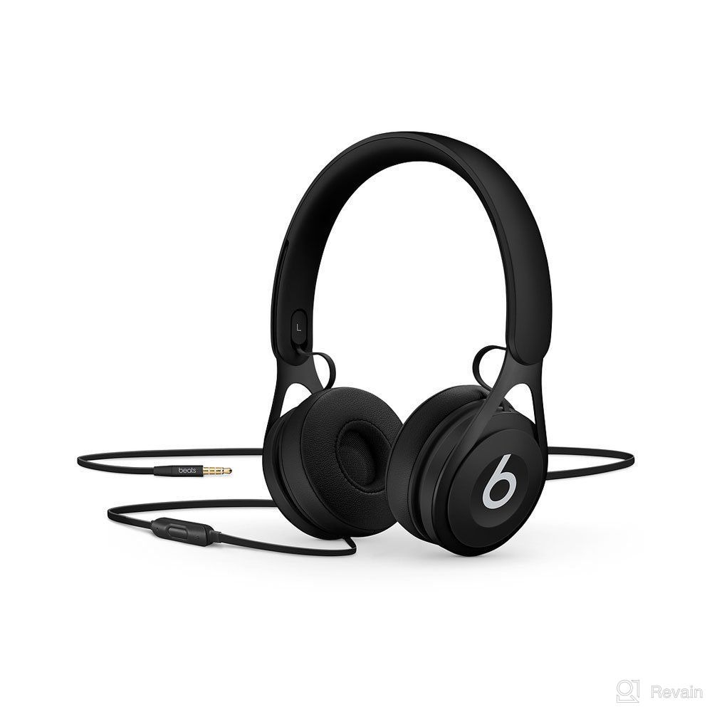 beats ep on ear headphones black logo