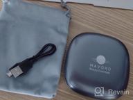 img 1 attached to Mavoro LED Lighted Travel Makeup Mirror, Rechargeable, 1X/10X Magnification - Daylight LED, Pocket Or Purse Mirror, Small Travel Mirror. Folding Portable Mirror, Touch Sensor, USB (Champagne Gold) review by Kyle Merriman