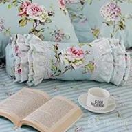 img 1 attached to Vintage Rose Floral King Size Bedding Set With Premium Cotton And Chic Off-White Design - 4-Piece Collection Including Fitted Sheet And Pillowcases review by Julie Rodriguez
