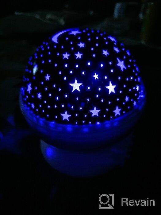 img 1 attached to Night-projector Star Master Starry sky 012-1361, 2.6 W, armature color: blue, shade color: colorless review by Anastazja Szczur ᠌