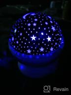 img 1 attached to Night-projector Star Master Starry sky 012-1361, 2.6 W, armature color: blue, shade color: colorless review by Anastazja Szczur ᠌