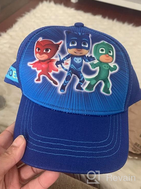 img 1 attached to 🧢 Boys' Cotton Baseball Embroidery Accessories - PJ Masks review by Michael Norwood