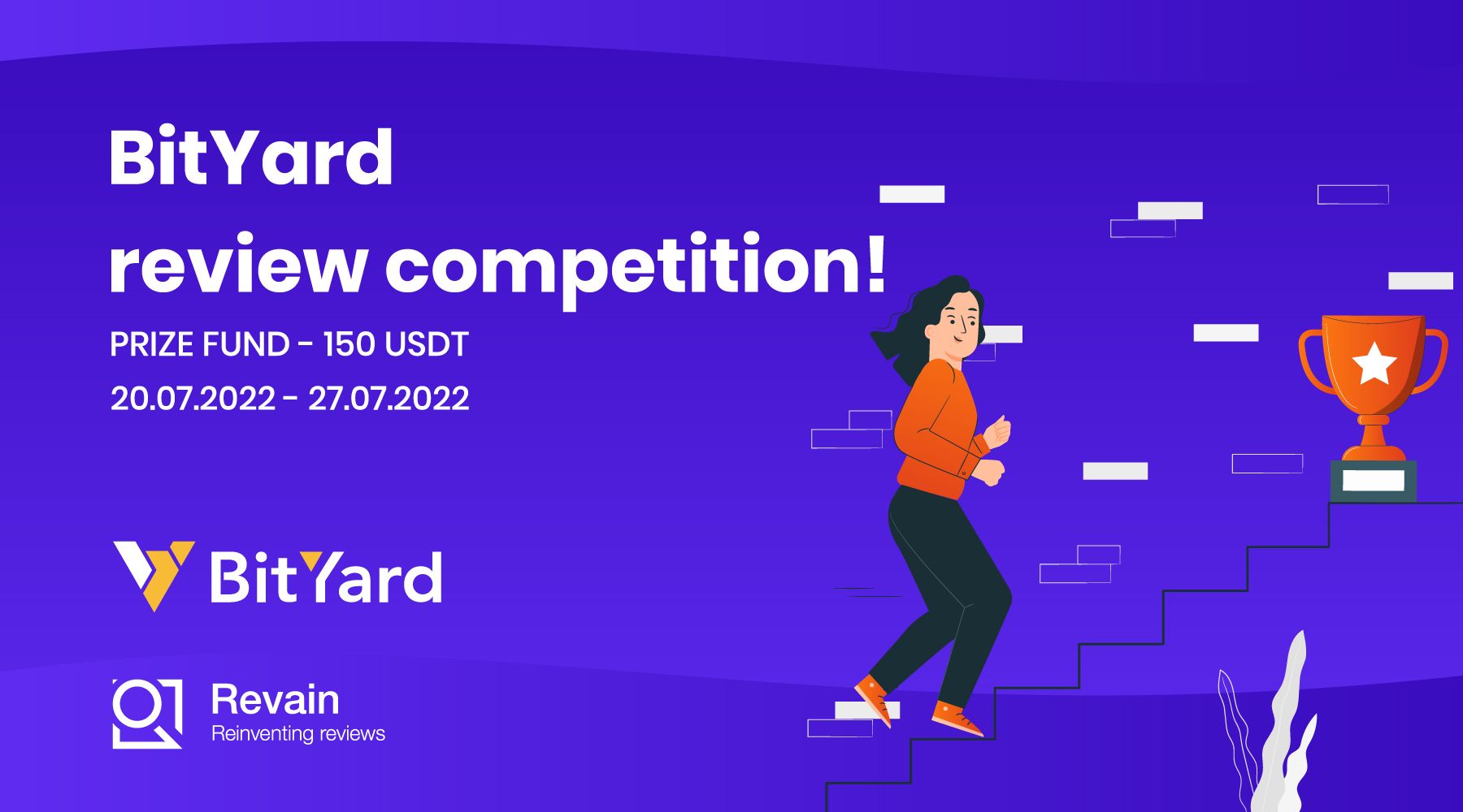 Article BitYard review competition with generous prizes has already started!