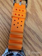 img 1 attached to Premium Quality Waterproof Carty Silicone Watch Bands - Quick Release Rubber Straps For Men & Women In 20Mm, 22Mm, 24Mm Sizes review by Michael Vargas