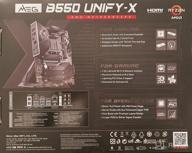 img 3 attached to 💻 MSI MEG B550 Unify-X Gaming Motherboard for AMD AM4 with DDR4, PCIe 4.0, SATA 6Gb/s, Dual M.2, USB 3.2 Gen 2, HDMI, Wi-Fi 6 AX, ATX, and Support for AMD Ryzen 5000 Series Processors review by Virot Nuankeaw ᠌