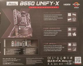 img 7 attached to 💻 MSI MEG B550 Unify-X Gaming Motherboard for AMD AM4 with DDR4, PCIe 4.0, SATA 6Gb/s, Dual M.2, USB 3.2 Gen 2, HDMI, Wi-Fi 6 AX, ATX, and Support for AMD Ryzen 5000 Series Processors