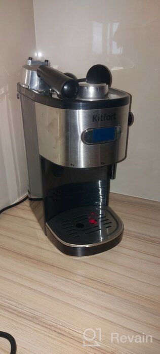 img 1 attached to Coffeemaker Kitfort KT-740, black review by Franciszka Duda ᠌