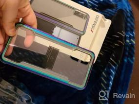 img 5 attached to Raptic Shield для Samsung Galaxy S20: защита от падений военного класса с анодированным алюминием и ТПУ, радужный цвет