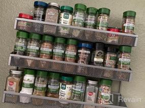 img 5 attached to Efficient Cabinet And Wall-Mounted Spice Rack Organizer For An Organized And Accessible Kitchen!
