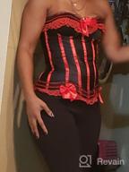 img 1 attached to Steampunk Corset And Bustier Skirt Set With Blouse By Grebrafan review by Jeff Morris