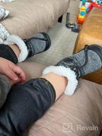 img 1 attached to BMCiTYBM Toddler Winter Snow Boots: Cozy Faux Fur Shoes 👶 for Boys and Girls (Infant/Toddler/Little Kid) - Stay Warm in Cold Weather! review by Porfirio Newitt