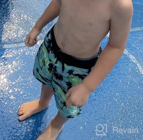 img 4 attached to 🩳 Hurley Swimwear for Boys - Wakiki Doodle Printed Shorts