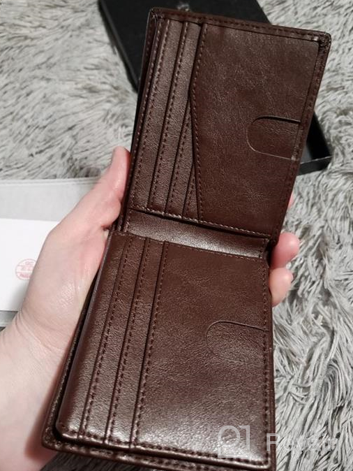 img 1 attached to 💳 Zitahli RFID Blocking Leather Wallets for Men's Wallet Accessories, Card Cases & Money Organizers review by Bill Pulse