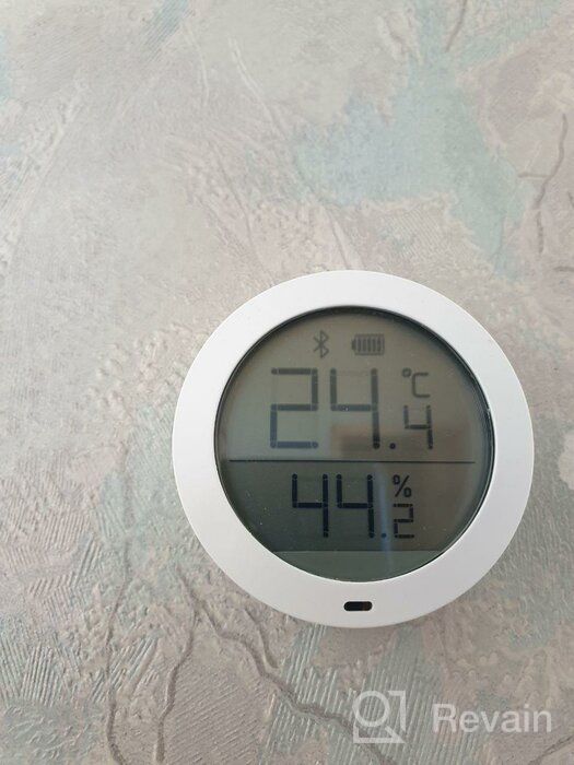 img 1 attached to Xiaomi Mijia Hygrometer Bluetooth Global Thermometer, white review by Micha Chmielewski ᠌