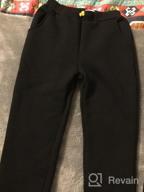 img 1 attached to UNACOO Unisex Healthy Fabric Joggers Boys' Clothing for Pants review by Douglas Berry