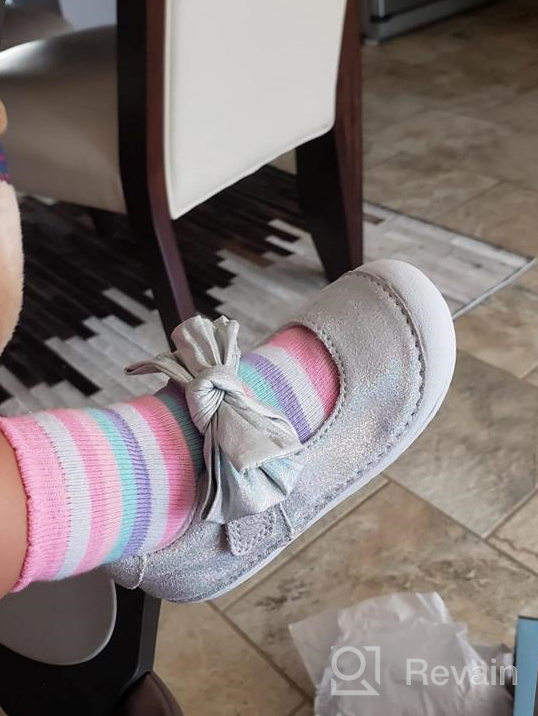 img 1 attached to Stride Rite Girls Sneaker Iridescent Girls' Shoes review by Logan Goozmer