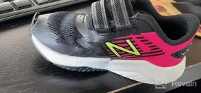 img 7 attached to Stride in Style with New Balance Kid's Rave Run V1 Hook and Loop Shoe