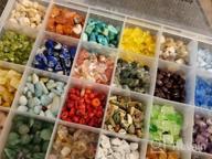картинка 1 прикреплена к отзыву 💎 Sparkle with Colle Crystal Beads: 400 Healing Natural Gemstones Set for Jewelry Making Supplies от Julian Locklear