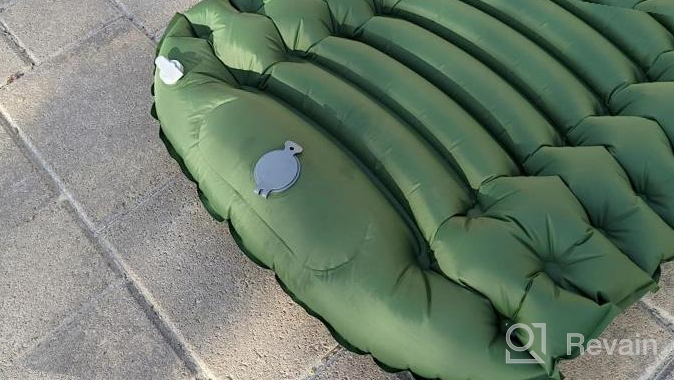 img 1 attached to FORCEATT Camping Sleeping Mat - Automatic Inflatable, Durable Waterproof & Ultra-Light Hiking Mat For Tent, Travel & Backpacking! review by Kyle Armstrong