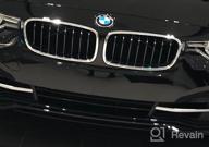 img 1 attached to BMW 3 Series F30 F31 2012-2018 Front Kidney Grille Grill Double Slats Gloss Black Zealhot F30 review by Dennis Brinson