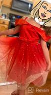 img 1 attached to Sparkling Rainbow Tutu Pageant Dress for Girls - Ages 2-10 Years review by Shawna Sparks