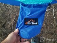 img 1 attached to Ultimate Comfort & Convenience: AnorTrek Super Lightweight Camping Hammock With Tree Straps review by Juan Lukas
