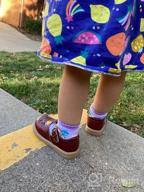 img 1 attached to DADAWEN T Strap School Uniform Toddler Girls' Shoes for Flat Feet review by Kari Madison