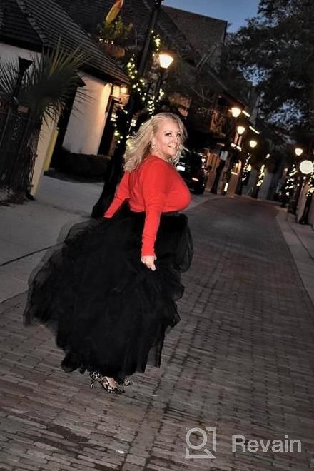 img 1 attached to Women'S Long Maxi Tulle Skirt - Perfect For Weddings, Special Occasions & Nights Out! review by Kevin Gray