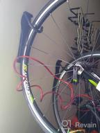 картинка 1 прикреплена к отзыву Voilamart Bicycle Wall Mount Hanger - Pack Of 4 Bike Storage Hooks For Garage Shed, 66Lb Max Capacity Per Single Bike от William Anacker