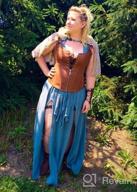 img 1 attached to Steampunk Corset Bustier - Vintage Renaissance Style By Bslingerie® For Women review by Todd Atherton