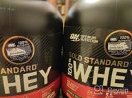 img 1 attached to Optimum Nutrition's Vanilla Ice Cream Gold Standard Whey Protein Powder, 2lb - May Vary in Packaging review by Eimei Suzuki ᠌