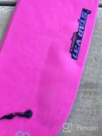 img 1 attached to 33-Inch/37-Inch/42-Inch WOOWAVE Premium IXPE Bodyboard With Coiled Wrist Leash, Lightweight EPS Core And HDPE Slick Bottom - Ideal For Surfing For Adults, Teens, And Kids review by Kevin Mills