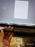 img 1 attached to HUION KAMVAS 16 Graphics Drawing Tablet 15.6 Inch, Full-Laminated Screen Anti-Glare, 10 Express Keys, 8192 Pen Pressure Tilt, Battery-Free Stylus Android Support - Black review by Darren Cole